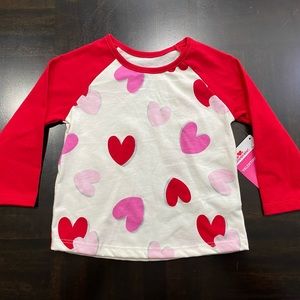 Celebrate! Valentine’s Day Girl Long Sleeve Shirt
